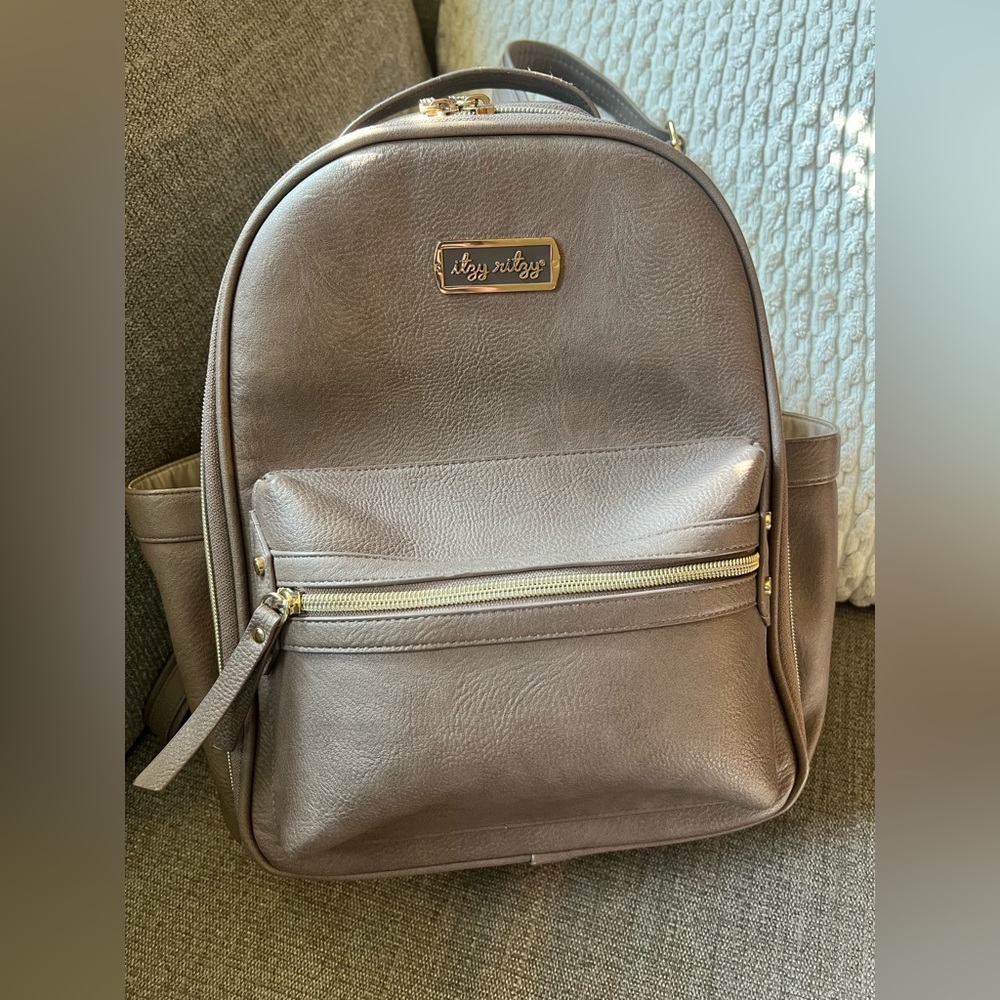 Itzy Ritzy Diaper Bag Mini- taupe